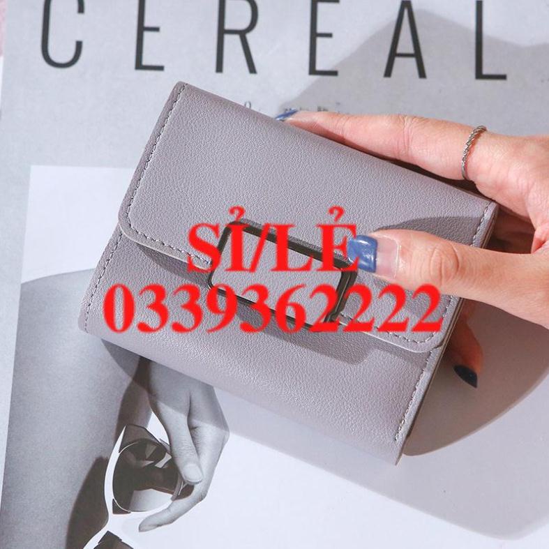 Ví da PU nhỏ gọn xinh xắn tiện lợi dành cho nữ