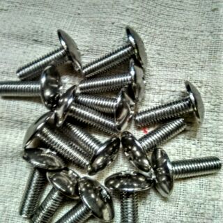 Ốc inox 304 6li 2,5phan dùng trang chí xe máy