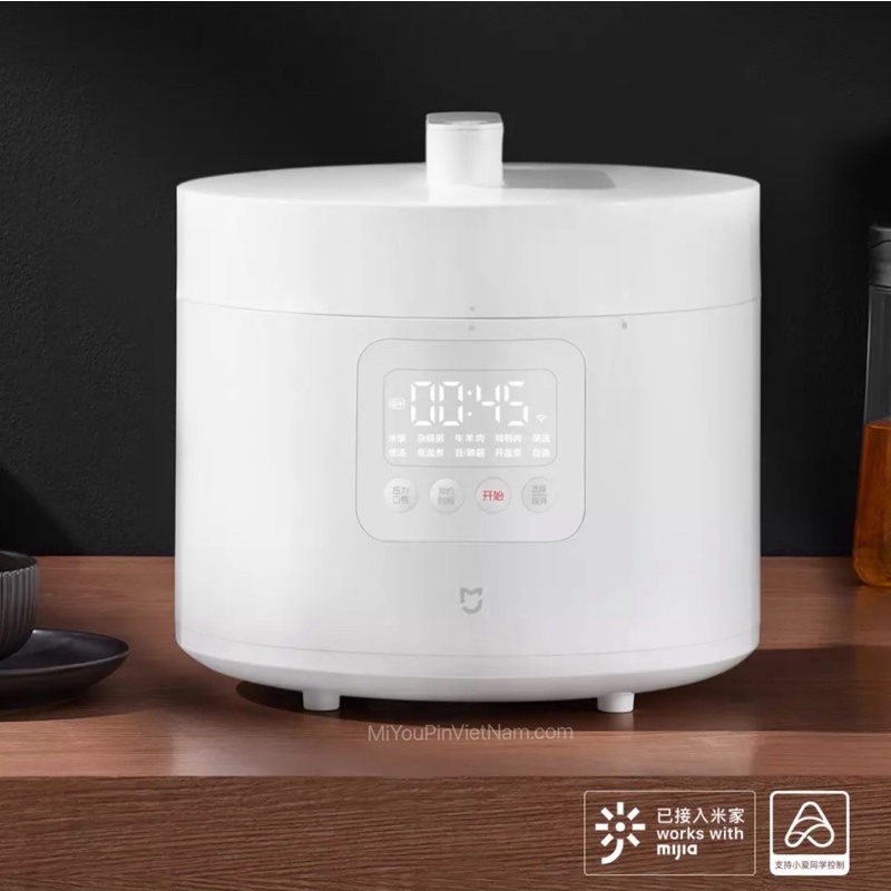 Nồi áp suất XIAOMI 5L công suất 1000W áp suất lớn 70kPa