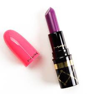 Son MAC Nutcracker Sweet Lipstick Kit Mini - Rebel màu đỏ mận