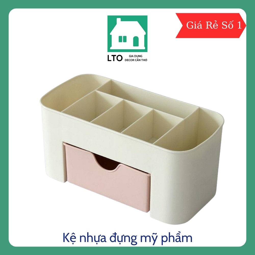 Khay Mỹ Phẩm Môt ngăn Kệ Mỹ Phẫm Một Ngăn Luá Trà Ôn