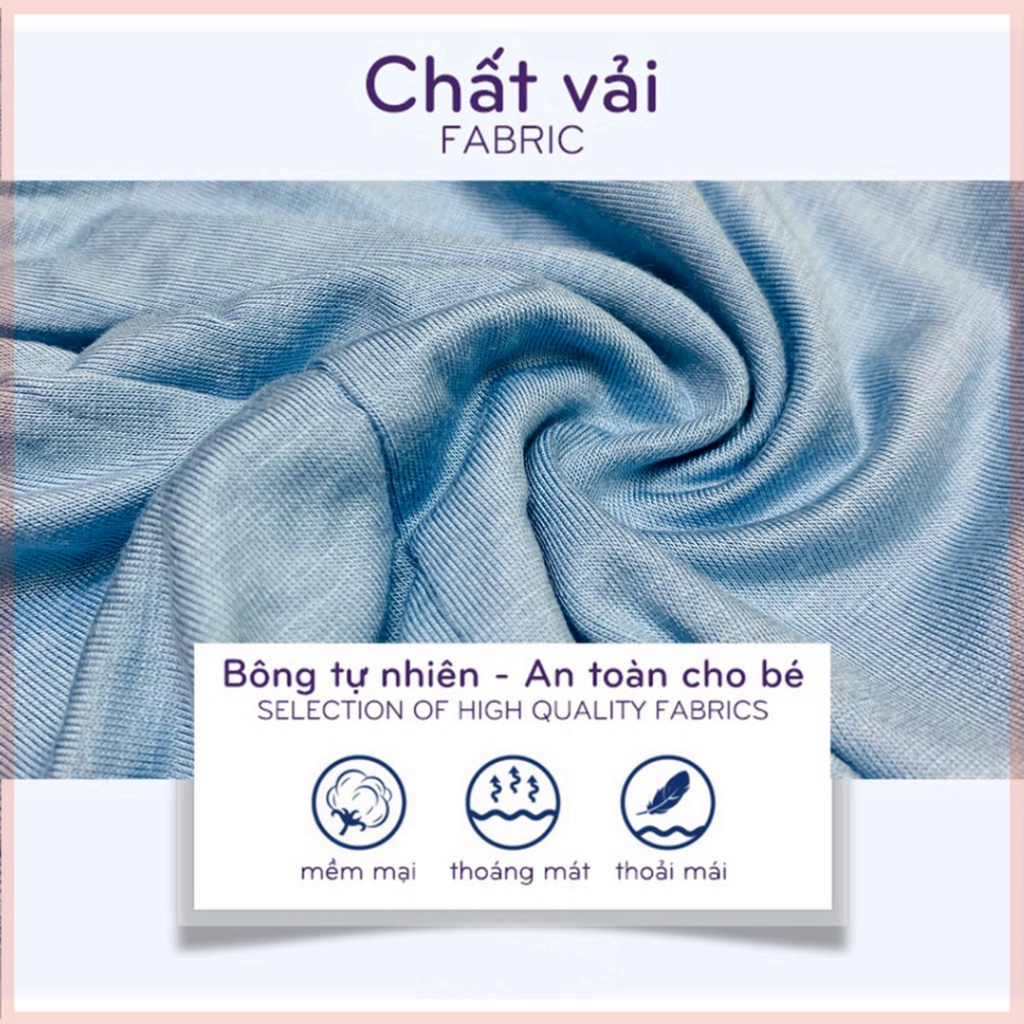 Quần dài cho bé LILIKIDS bé trai và gái chất thun lạnh bo gấu cạp thường thông hơi thoáng mát QCD02