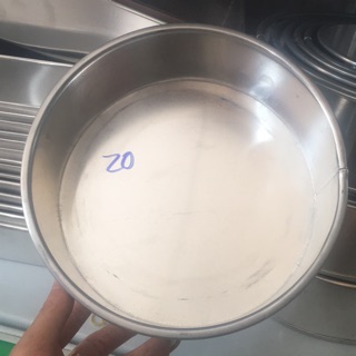 Khuôn tròn đế liền 20cm