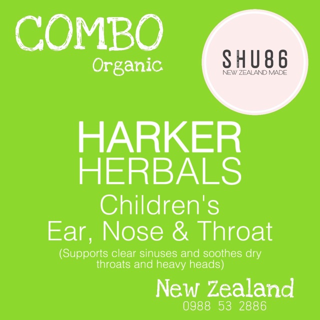 Combo Harker Herbals Children’s Ear , Nose , Throat của New Zealand cho khách