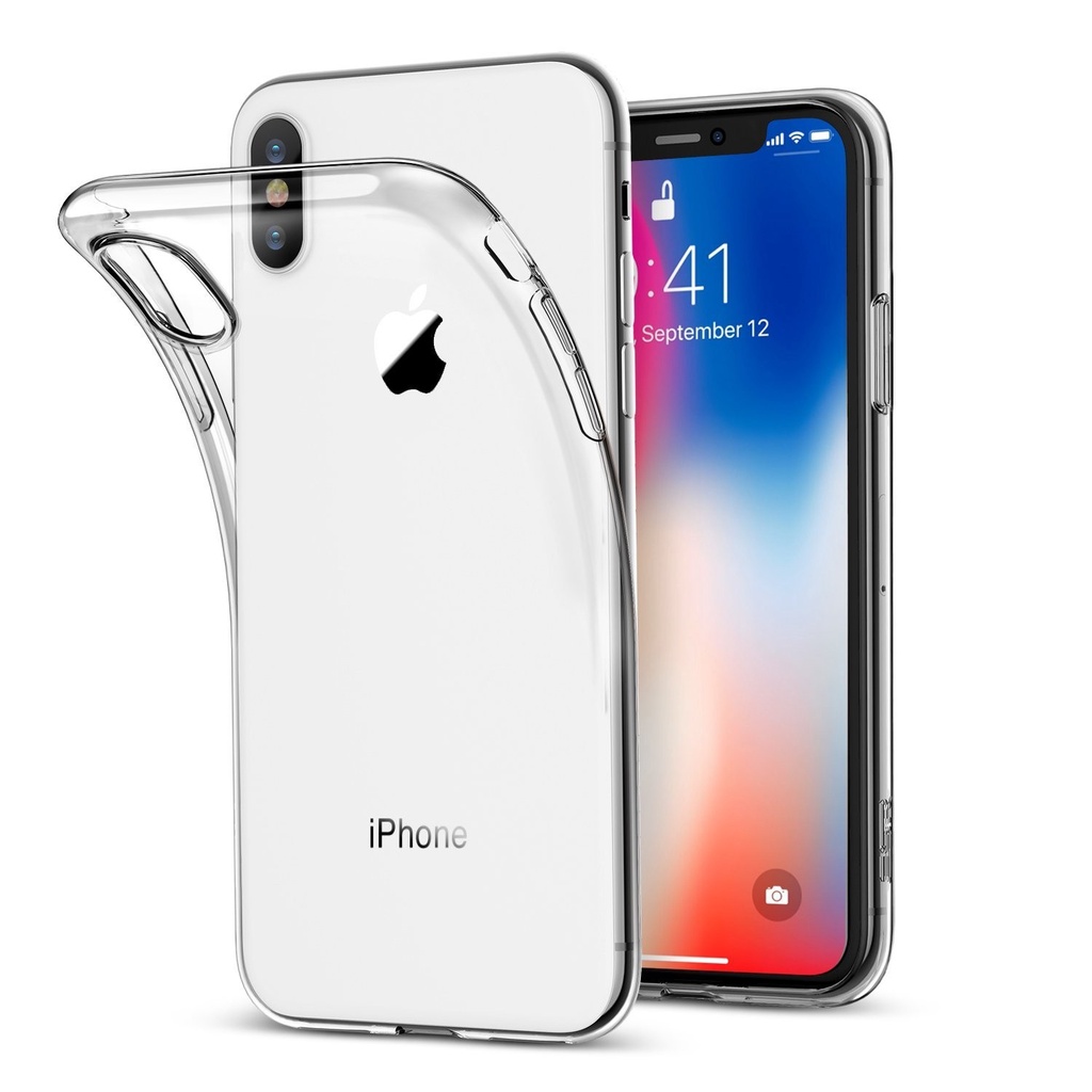 Ốp Silicon iPhone Xs Max - [Rẻ Vô Địch + Chống Va Đập] - [Dùng 3 Tháng Không Ố Màu]