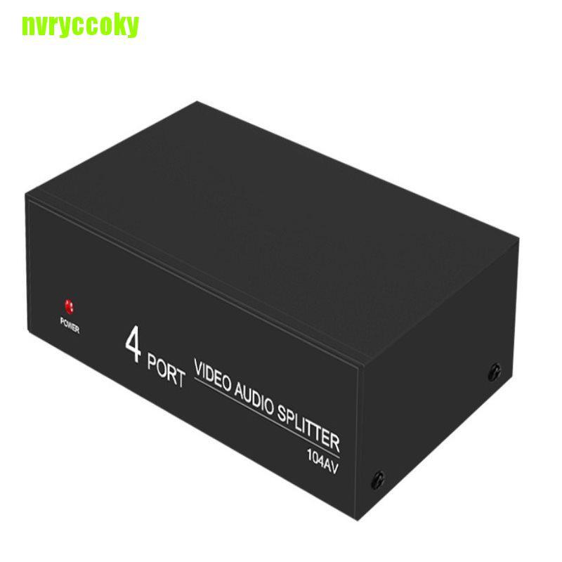 Bộ Chia Tín Hiệu Av 4 Cổng Rca | BigBuy360 - bigbuy360.vn
