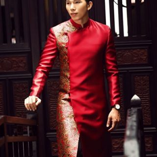Áo dài cách tân nam cao cấp