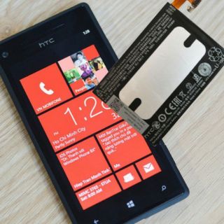 pin htc 8x xịn chính hãng bảo hành 6 tháng.