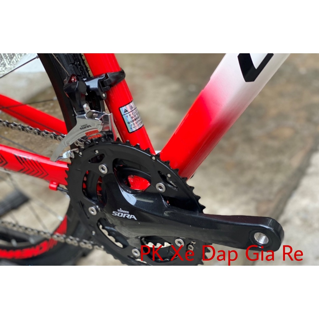 Xe đạp Chevaux MK PRO hàng xuất nhật, Xe Touring Chevaux MK pro có thụt nhún, Khung nhôm 6061, Group Shimano SORA,