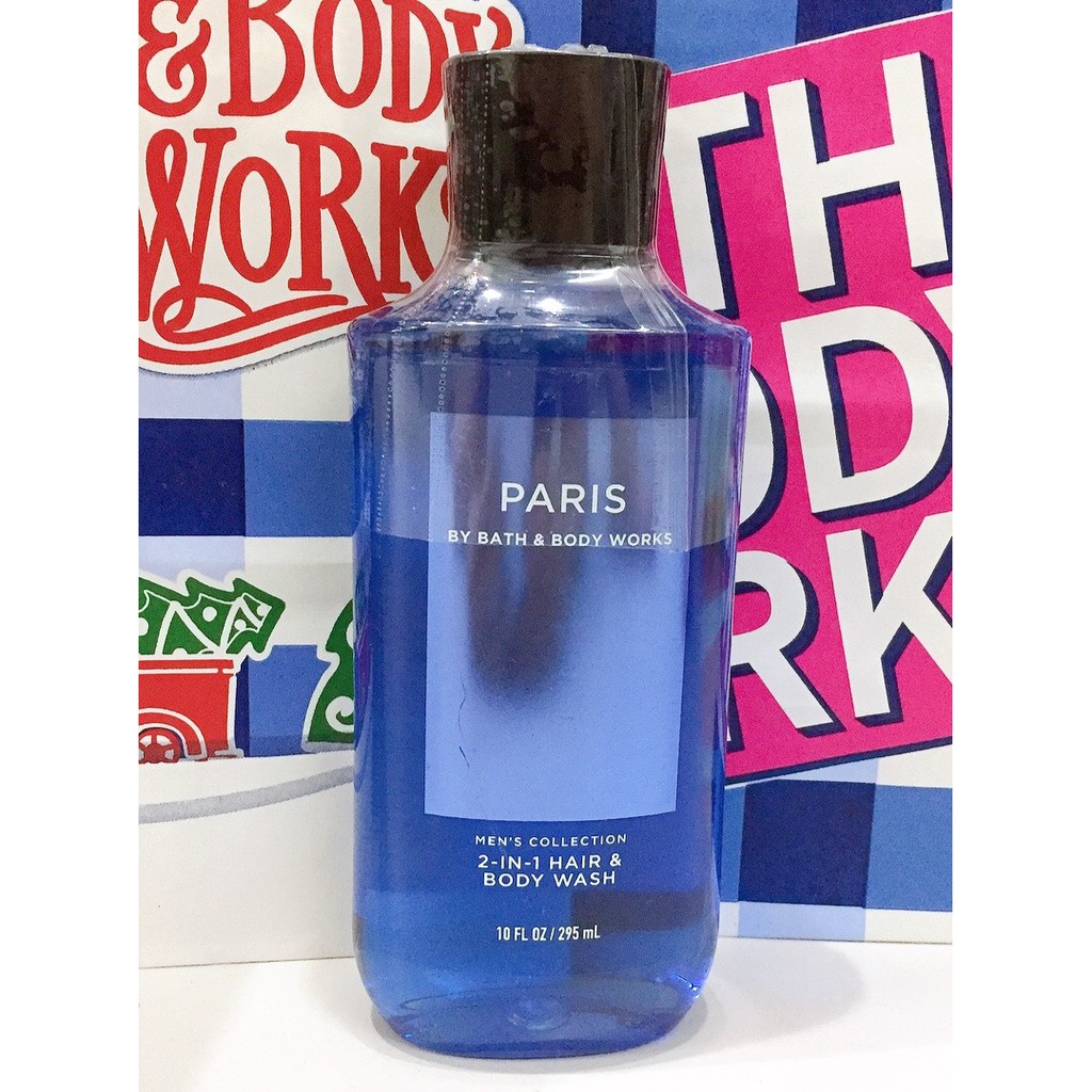 GEL TẮM BATH AND BODY WORKS FOR MEN COLLECTION PARIS 295ML.