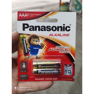 Pin AA/ AAA Alkaline LR6/LR03 PANASONIC (Vỉ 2 viên) MADE IN THAILAND