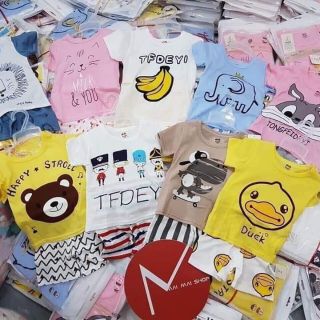 Lố 72 bộ cotton trẻ em