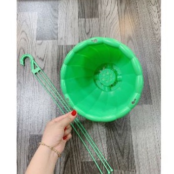 Chậu treo cây hình quả bí