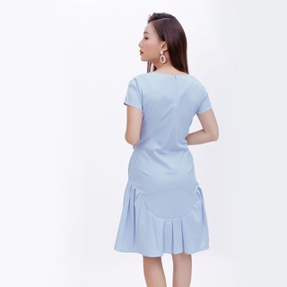 Đầm Suông Thời Trang Eden Cổ Tim Đuôi Cá - D372