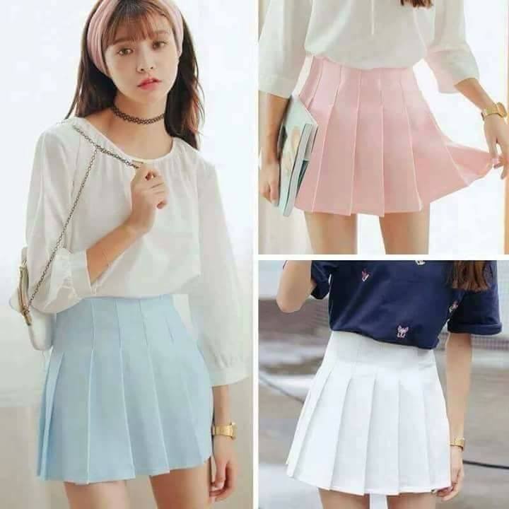 Chân váy tennis xếp ly