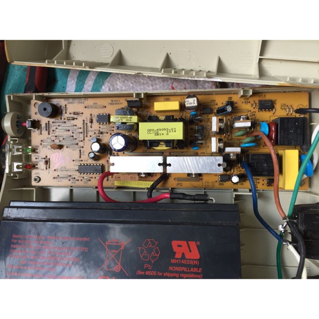 ஐ❍Bo Mạch chuyển 12V hoặc 24V thành 220V UPS Santak 500 và 1000