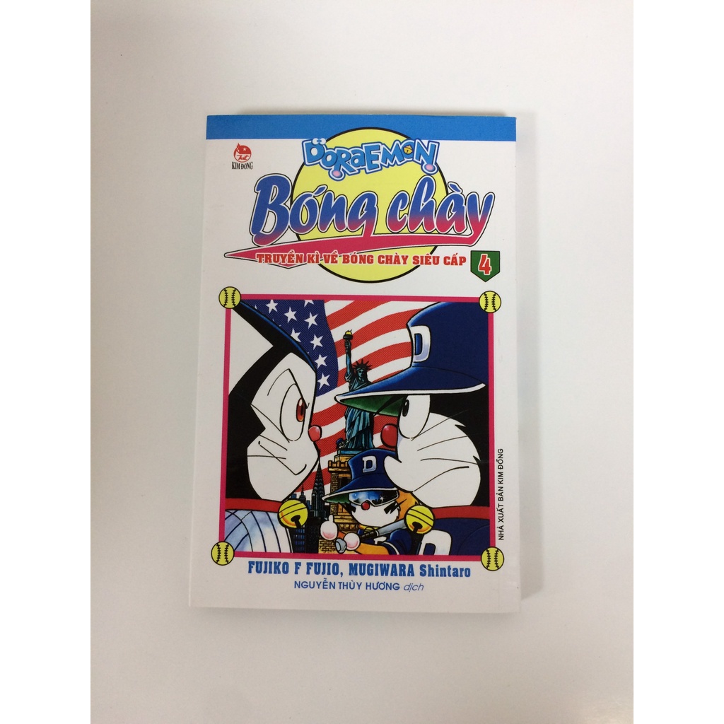 Sách - Doraemon bóng chày - Truyền kì về bóng chày siêu cấp - Tập 4