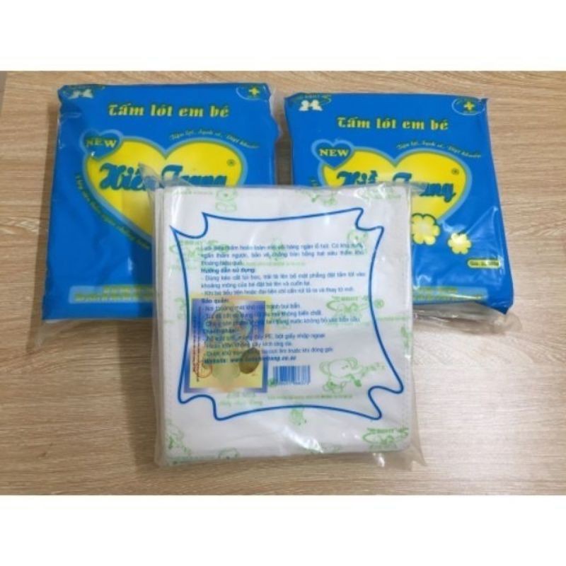 Miếng lót phân xu cho bé sơ sinh/3 lớp cao cấp Hiền trang 200g