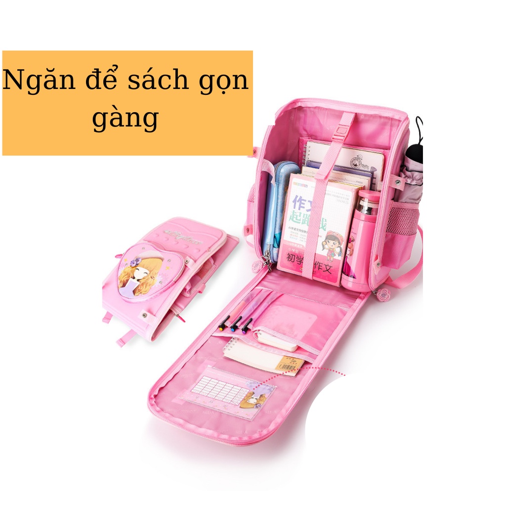 Cặp Sách Balo Chống Gù Lưng Cho Bé Đi Học Bảo Vệ Cột Sống Cho Cho Bé