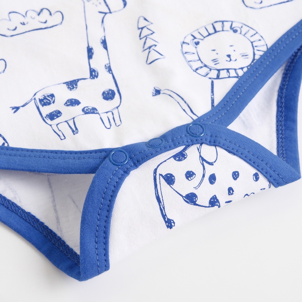 Áo Liền Quần Sanlutoz Không Tay Họa Tiết Hoạt Hình Cho Bé Gái Sơ Sinh