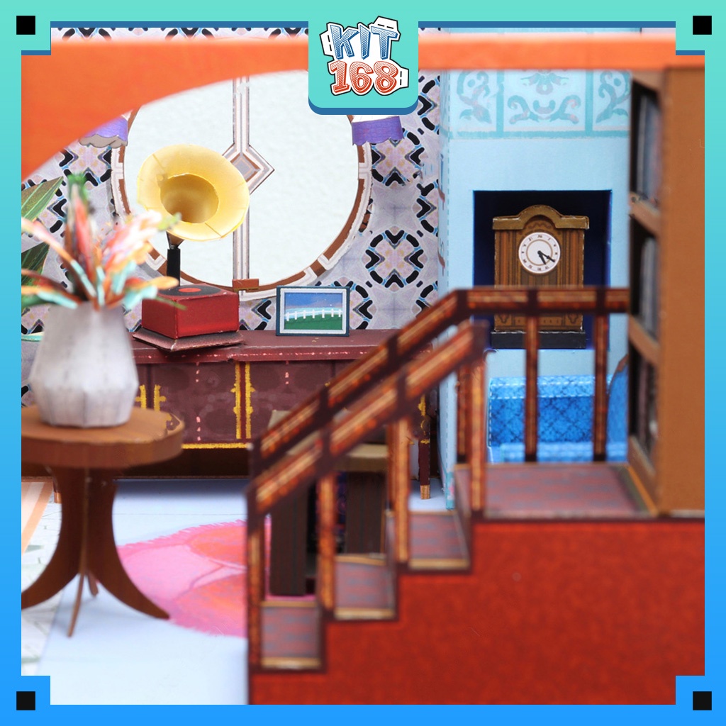 Mô hình giấy kiến trúc Nhà nhỏ xinh xinh ver 2