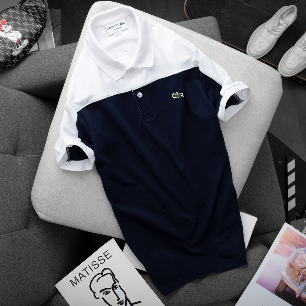 Áo cổ trụ phối