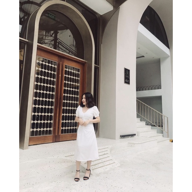 Thanh lý - ĐẦM CỦA KIDO - MARIE DRESS WHITE SIZE S