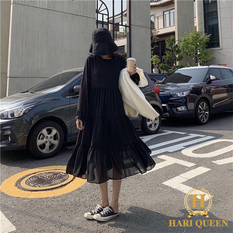 [ Mã FAMAYWA2 giảm 10K đơn 50K] Váy von dài tay bánh bèo HSU0420 | BigBuy360 - bigbuy360.vn