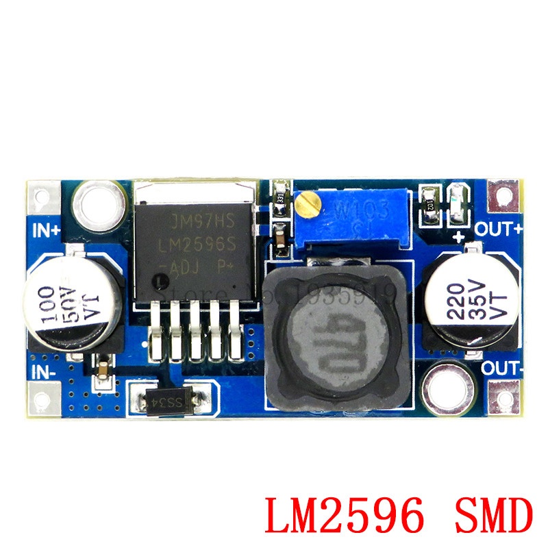 Mô-đun Điều Chỉnh Giảm Áp DC-DC LM2596 LM2596HVS 3A ultra LM2596S 24V 12V 5V 3V