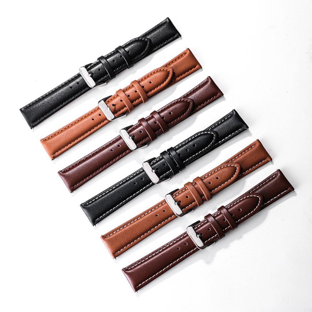 Dây Da Đeo Đồng Hồ 20 / 22mm Bằng Thép Không Gỉ Thông Dụng