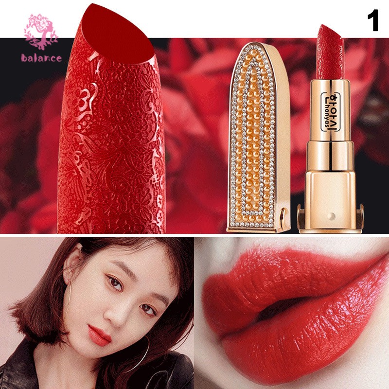 (Hàng Mới Về) Son Môi Lâu Trôi Chống Thấm Nước Màu Sắc Sáng Bóng | BigBuy360 - bigbuy360.vn