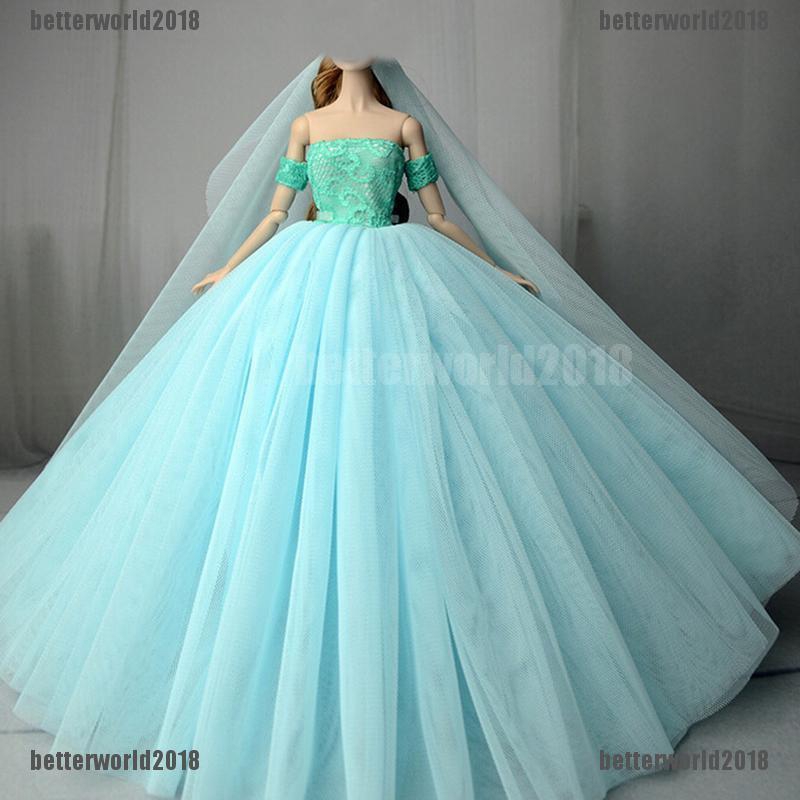 Đầm Công Chúa Xinh Xắn Cho Búp Bê