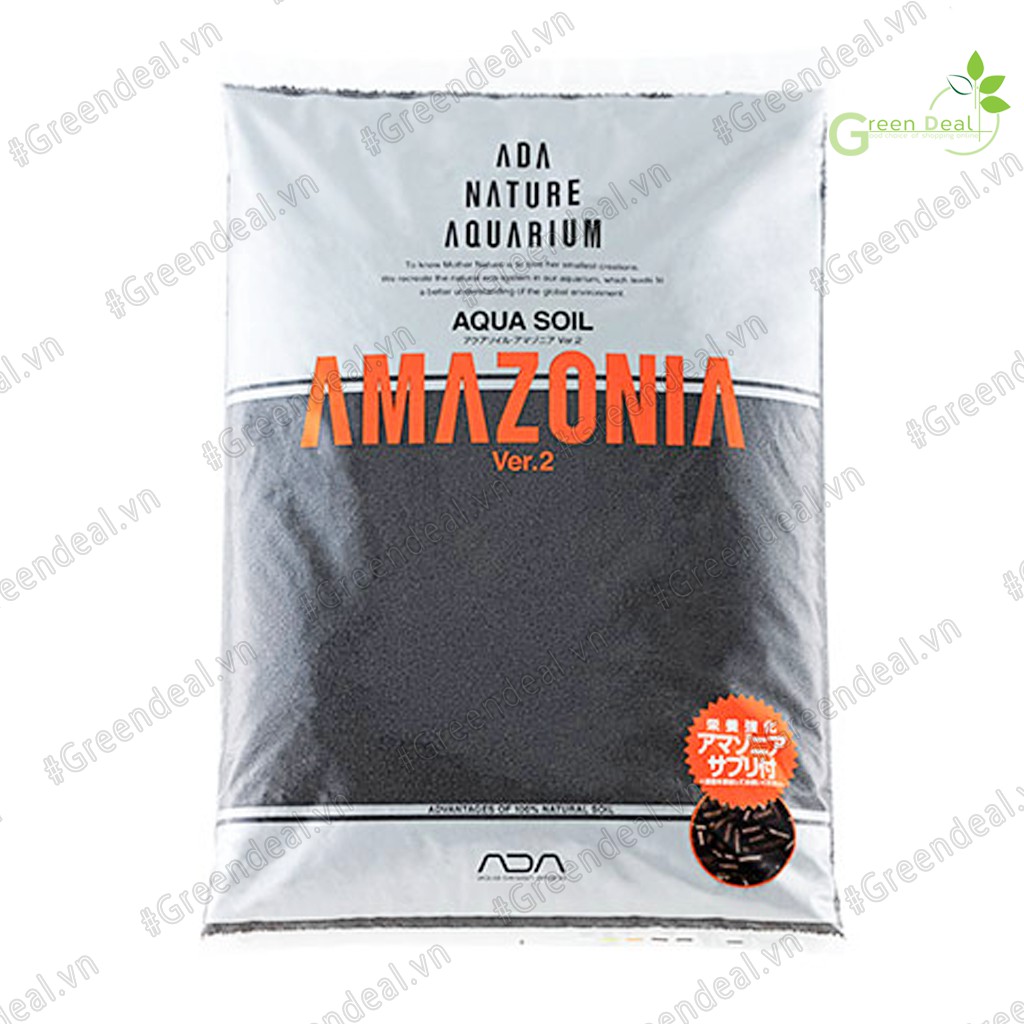 ADA - Aqua soil Amazonia Ver.2 (Bao 9 Lít) | Đất nền thuỷ sinh cao cấp