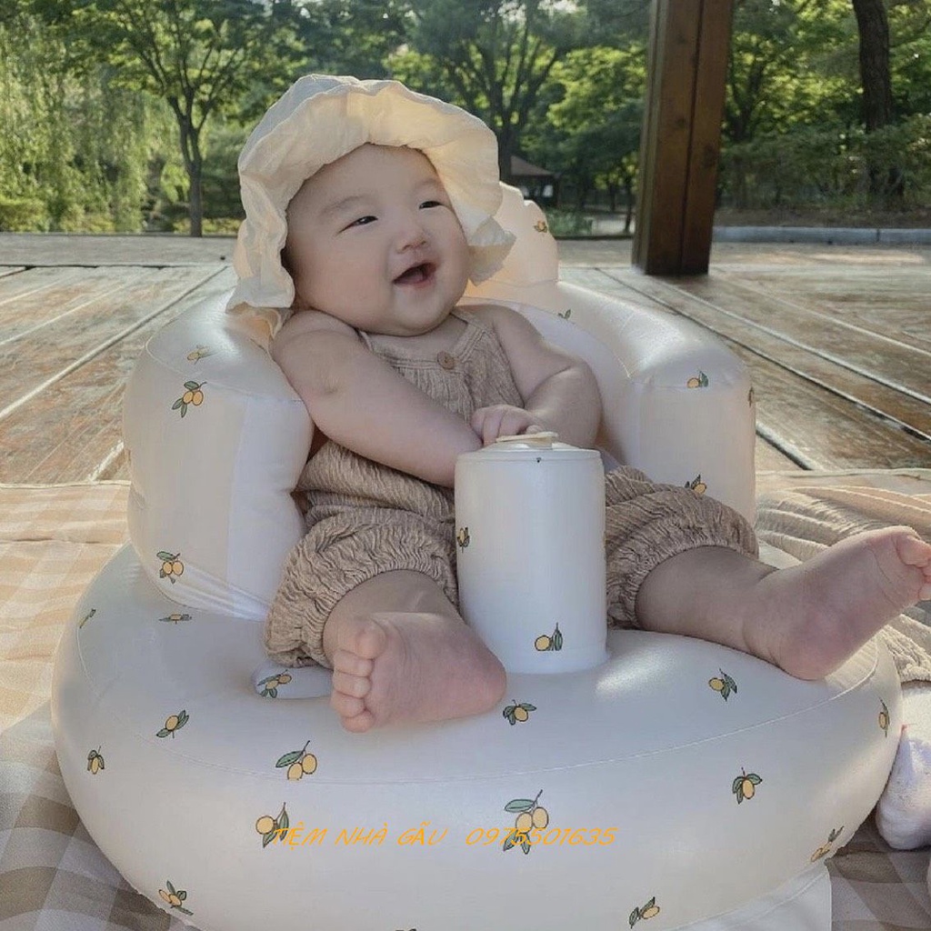 Ghế Hơi Tập Ngồi Phong Cách Hàn Quốc Cho Bé Cực Xinh Xắn Đáng Yêu