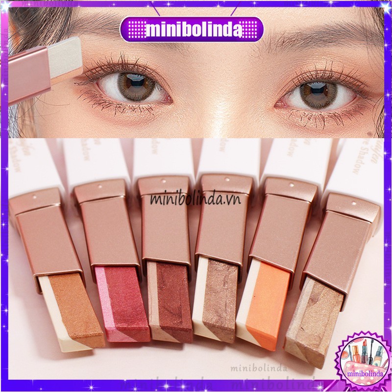 [Hàng mới về] Phấn mắt 2 màu kiểu Gradient dạng thỏi độ bóng cao tiện dụng PNF | BigBuy360 - bigbuy360.vn