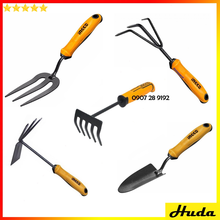 Cây cuốc xẻng cào xới xúc đất làm vườn Ingco