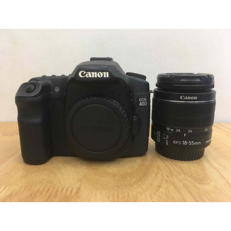 Canon 40D + Lens kit 18-55 STM II