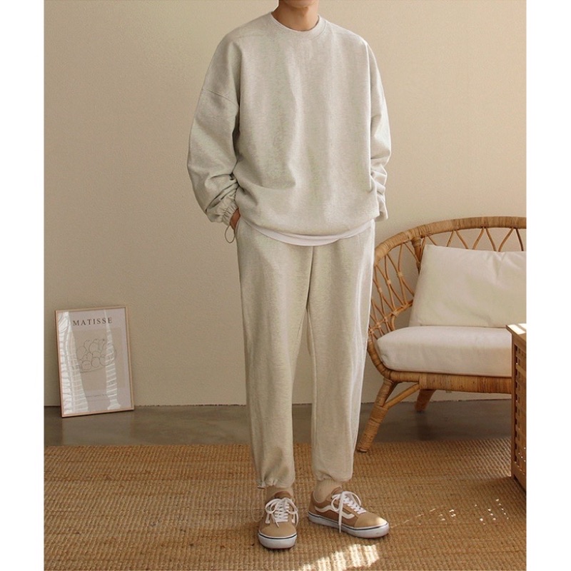 Bộ Nam Thu Đông phong cách Hàn Quốc, bộ nỉ ulzzang