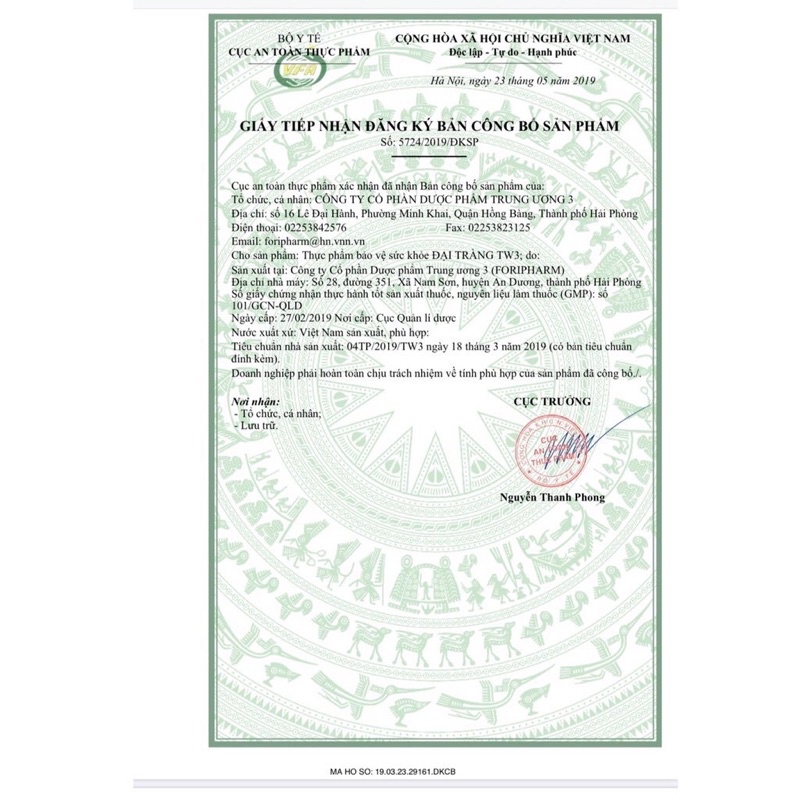 ✅ Đại Tràng TW3 tăng cường tiêu hoá, làm giảm triệu chứng của viêm đại tràng