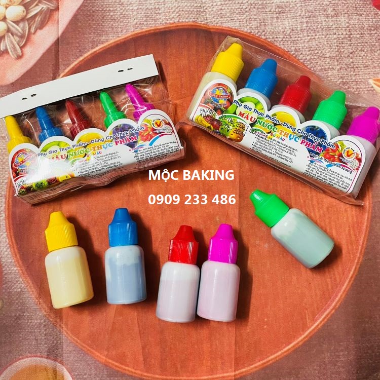 Màu thực phẩm Thiên Thành 5ml, 10ml