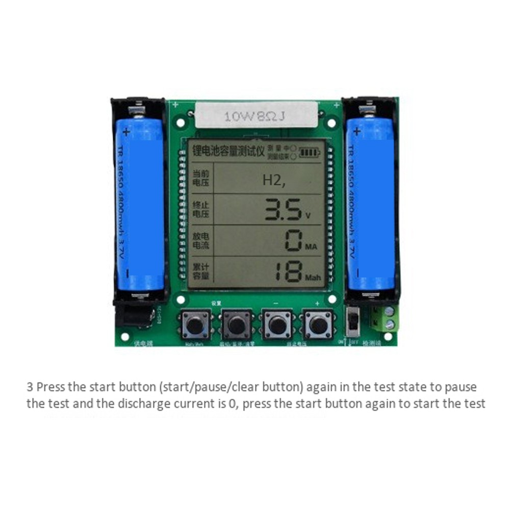 Bộ Đo Dung Lượng Pin Lithium Xh-M239 18650 Kèm Phụ Kiện