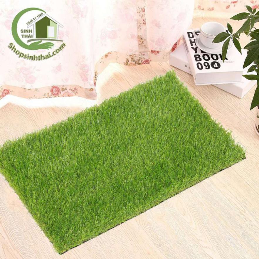 [ 50 x 50cm] Thảm cỏ lau chùi chân cao cấp - cỏ nhựa nhân tạo