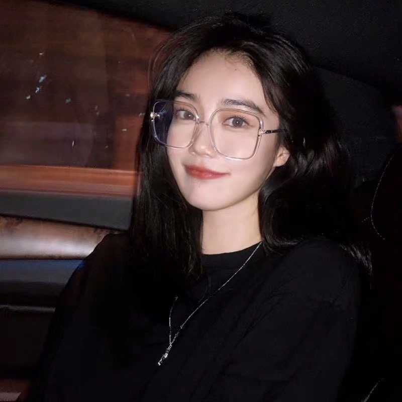 Mắt Kính Gọng Vuông Lớn Phong Cách Hàn Quốc Cá Tính