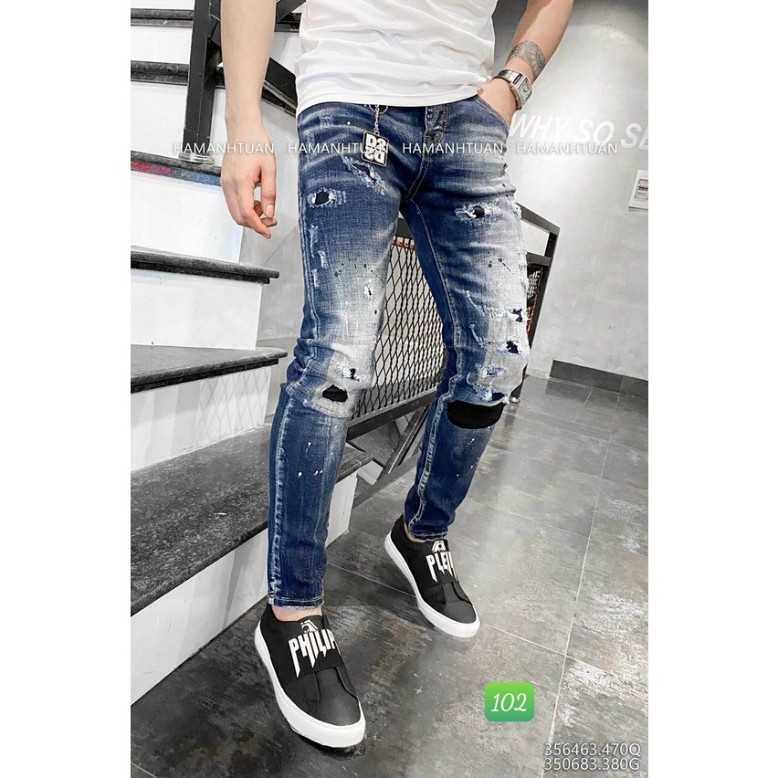 Quần jean nam 💥Freeship💥  Quần Jean Nam, Quần rin chất bò cao cấp Ống Đứng Dáng Cao Basic HA17 | BigBuy360 - bigbuy360.vn