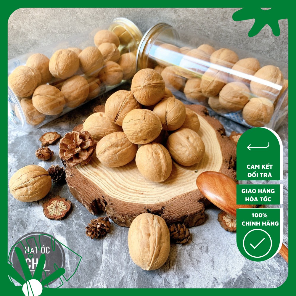 Đồ Ăn Vặt Các Loại Hạt Dẻ Cười - Hạnh Nhân - Macca - Óc Chó - Sen 500 Gram Hũ PET
