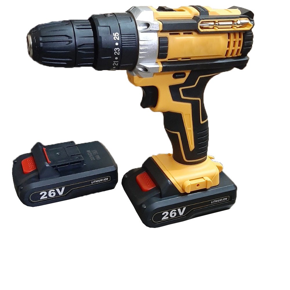 Máy Khoan Pin Đa Năng Cầm Tay ABG DW 26V Kèm Bộ Phụ Kiện 24 Món Siết Ốc Chuyên Dụng