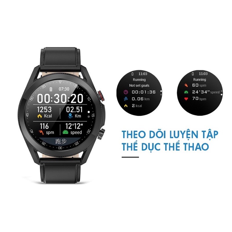 Đồng hồ thông minh Microwear L19 - Nghe gọi, tiếng Việt