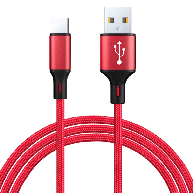 Dây Cáp Sạc Truyền Dữ Liệu Tốc Độ Cao USB Type-C Bằng Nylon Bện Cho Điện Thoại Thông Minh / Máy Tính Bảng