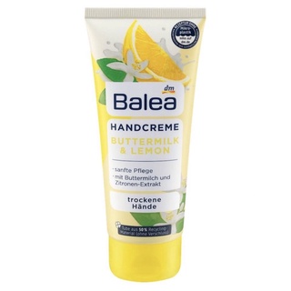 Kem Dưỡng Tay Balea Handcreme Buttermilk & Lemon Cho Da Khô