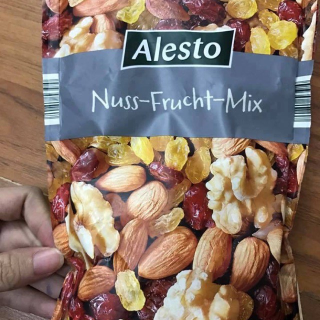 Túi hạt và hoa quả sấy khô thập cẩm Alesto Đức